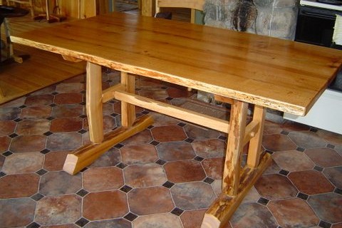 Red Oak Dining Table