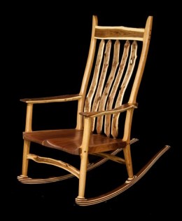 Walnut & White Oak Rocker