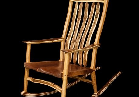 Walnut & White Oak Rocker