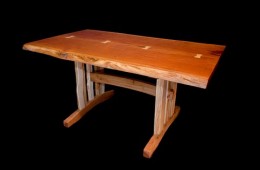 Cherry Slab Dining Table
