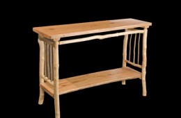 Oak & Maple Entry Table