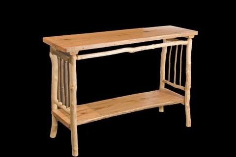 Oak & Maple Entry Table