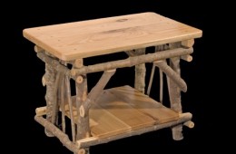 Maple & Red Oak End Table
