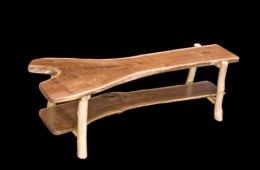 Walnut & Maple Coffee Table