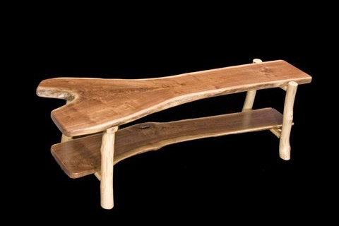 Walnut & Maple Coffee Table