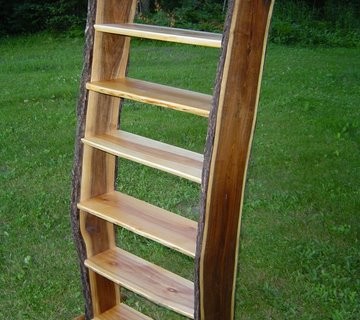 Walnut & Birch Shelf