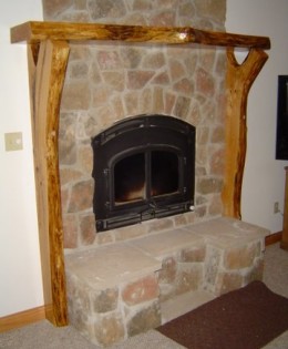 Red Oak Mantel