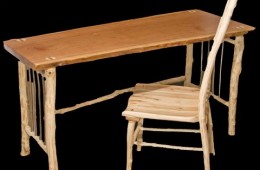 Slab Desk & Chair